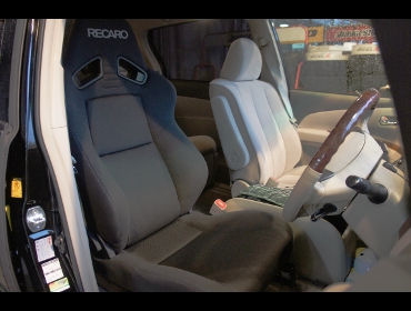 RECARO�i���J���V�[�g�j�@TOYOTA�@�G�X�e�B�}�@ACR50��RECARO�i���J���j�@SR-7F KK100 BK�@����