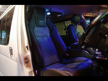 RECARO�i���J���V�[�g�j�@TOYOTA�@�n�C�G�[�X�@200�n��RECARO�i���J���j�@LX-F IL 110H BK�i�q�[�^�[�t���j�@����