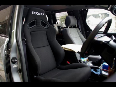 RECARO�i���J���V�[�g�j�@TOYOTA�@�����h�N���[�U�[�E�v���h�@GRJ120W��RECARO�i���J���j�@SR-7F KK100 BK�@����
