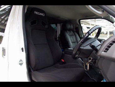 RECARO�i���J���V�[�g�j�@TOYOTA�@�n�C�G�[�X�@200�n��RECARO�i���J���j�@SR-7F KK100 BK�@����