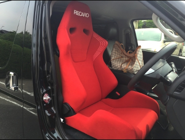 RECARO�i���J���V�[�g�j�@TOYOTA�@200�n�n�C�G�[�X�Ƀ��J���@SR-6 KK100S�@�V���[�g�@RED�@����