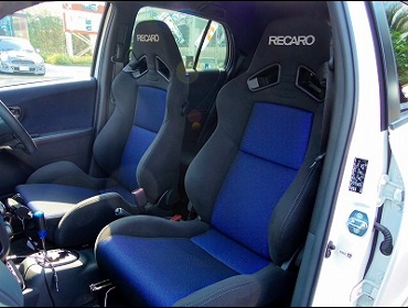RECARO�i���J���V�[�g�j�@TOYOTA�@VITZ�i���B�b�c�j�@NCP91�Ƀ��J���@SR-7 SK100�@BK/BL�@���@SR-7F SK100�@BK/BL�@����
