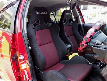 RECARO�i���J���V�[�g�j�@TOYOTA�@�A�N�AG's�@NHP10�Ƀ��J���@SR-7 SK100�@BK/RED�@���@SR-7F SK100�@BK/RED�@����