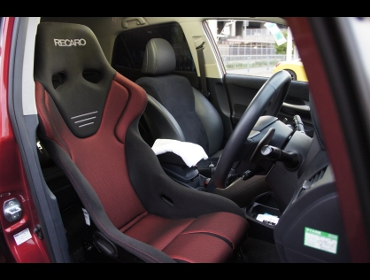 RECARO�i���J���V�[�g�j�@TOYOTA�@�u���C�h�@GRE156H�Ƀ��J���@RS-G GK�@�V�[�g�q�[�^�[�t���@BK/RED�@����