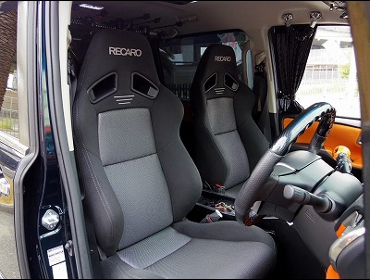 RECARO�i���J���V�[�g�j�@TOYOTA�@���H�N�V�[�@ZRR80�Ƀ��J���@SR-7F�@GK100�@BK/SIL�@����