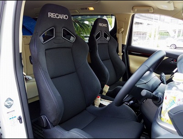 RECARO�i���J���V�[�g�j�@TOYOTA�@���F���t�@�C�A�@GGH30W�Ƀ��J���@SR-7 SK100�@BK/BK�@�~2�r�@����