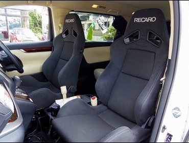 RECARO�i���J���V�[�g�j�@TOYOTA�@���F���t�@�C�A�@GGH30W�Ƀ��J���@SR-7 SK100�@BK/BK�@�~2�r�@����