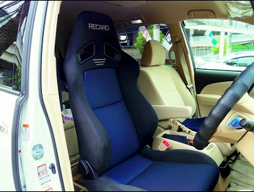 RECARO�i���J���V�[�g�j�@TOYOTA�@�G�X�e�B�}�@GSR50W�Ƀ��J���@SR-7F�@GK100H�V�[�g�q�[�^�[�t���@BK/BL�@����