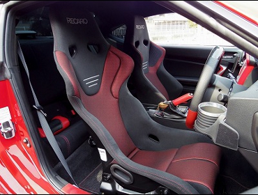 RECARO�i���J���V�[�g�j�@TOYOTA�@86�@ZN6�Ƀ��J���@RS-G�@GK�@BK/RED�@���@SR-6 GK100�@BK/RED�@����