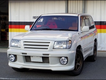 TOYOTA�@�����h�N���[�U�[100�@HDJ-101K��RECARO�i���J���j�V�[�g����