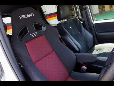 RECARO�i���J���V�[�g�j�@TOYOTA�@���H�N�V�[G's�@ZRR80W�Ƀ��J���@New SR-7F�@GK100�@BK/RED�@�A�[�����X�g�t���@����