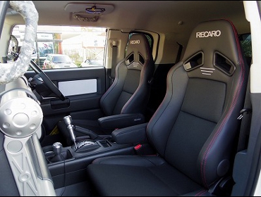 RECARO�i���J���V�[�g�j�@TOYOTA�@FJ�N���[�U�[�Ƀ��J���@SR-7F�@Lassic�@BK���U�[�@A/R�@�~2�r�@����