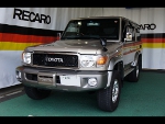 TOYOTA�@�����h�N���[�U�[�@GRJ76K�@�Ɂ@RECARO�i���J���j�V�[�g�@SPORT-JC�@BK���U�[�@�~2�r�@����