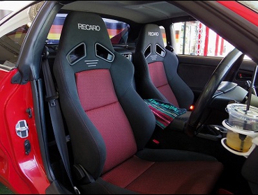 TOYOTA�@MR-2�@SW20�@1999�N�@�Ɂ@RECARO�i���J���j�@SR-7F�@GK100�@BK/RED�@�~2�r�@����