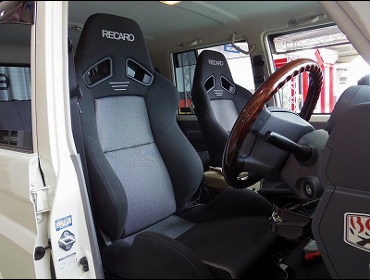 TOYOTA�@�����N��70�@GRJ76K�@�Ɂ@RECARO�i���J���j�@SR-7�@GK100�@BK/SIL�@���@SR-7F�@GK100�@H�@BK/SIL�iA/R�j�@����