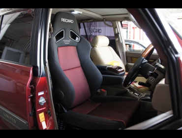 RECARO�i���J���V�[�g�j�@TOYOTA�@�����h�N���[�U�[�@HDJ81V�@�Ɂ@RECARO�i���J���j�@SR-7F�@GK100�@BK/RED�@�A�[�����X�g�t���@����