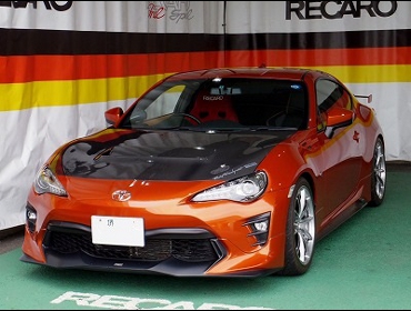 TOYOTA�@86�@ZN6�@�Ɂ@RECARO�i���J���j�@RS-GS RED�@����