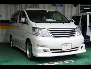 TOYOTA�@�A���t�@�[�h�@�Ɂ@RECARO�i���J���j�@�G���S���hD�@BK�@����