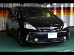 TOYOTA�@�v���E�X���@5�l���i2014�N�j�@�Ɂ@RECARO�i���J���j�@SR-7�@GK100�@BK/BL�@����