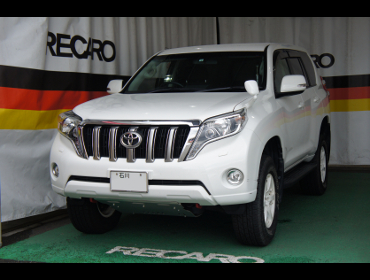 TOYOTA�@�����h�N���[�U�[�v���h�@GDJ150�i2016�N�j�@�Ɂ@RECARO�i���J���j�@�I���\�y�hAN220HV�@BK�@����