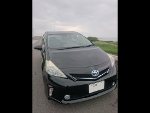 TOYOTA�@�v���E�X���@ZVW41W�@5�l���@�Ɂ@RECARO�i���J���j�@SR-7F�@KK100�@BK�@����
