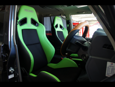 TOYOTA�@�����h�N���[�U�[70�@GRJ79K�@�Ɂ@RECARO�i���J���j�@SR-7�@Lassic�@�O���[���@�V�[�g�q�[�^�[�t���@���@SR-7F�@Lassci�@�O���[���@�V�[�g�q�[�^�[�t���@����