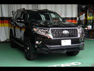 TOYOTA�@�v���h�@TRJ150W�i2018�N�j�@�Ɂ@RECARO�i���J���j�@SR-7F�@KK100�@BK�@�~���E�@����