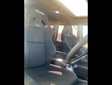 TOYOTA�@�����h�N���[�U�[77�@�V�[�g�T�X�y���V�����t���ԁi1993�N�j�@�Ɂ@RECARO�i���J���j�@SR-7F�@GK100�@BK/BK�@A/R�^�C�v�@�~���E�@����