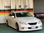 TOYOTA マークX GRX130(2009年) に RECARO(レカロ) SR-7 GK100 BK/RED 装着