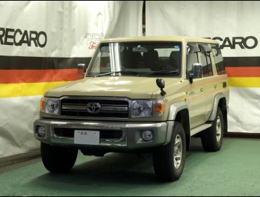 TOYOTA�@�����h�N���[�U�[70�@GRK76�i2015�N�j�@�Ɂ@RECARO�i���J���j�@�G���S���hMV�@BK�@����