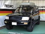 TOYOTA�@�����h�N���[�U�[100�@�Ɂ@RECARO�i���J���j�@�I���\�y�hAN220HV�@�O���C�@����