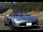 TOYOTA�@MR-S�@�Ɂ@RECARO�i���J���j�@SR-7�@GU100�@RED�@����