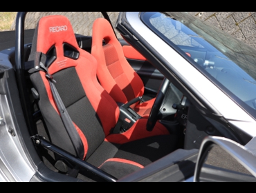 TOYOTA�@MR-S�@�Ɂ@RECARO�i���J���j�@SR-7�@GU100�@RED�@����
