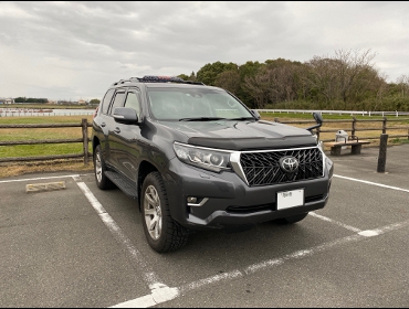 TOYOTA�@�����h�N���[�U�[�v���h�@J150�@�Ɂ@RECARO�i���J���j�@�N���X�X�|�[�c�X�^�[�@GK100H�@BK�@�~���E�@����