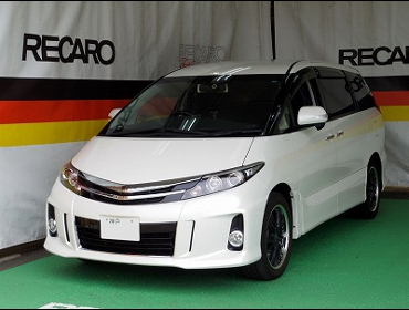 TOYOTA�@�G�X�e�B�}�@ACR50�@�Ɂ@RECARO�i���J���j�@�I���\�y�hAN220HV BK�@����