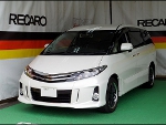 TOYOTA�@�G�X�e�B�}�@ACR50�@�Ɂ@RECARO�i���J���j�@�I���\�y�hAN220HV BK�@����