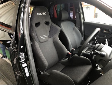 TOYOTA�@���B�b�cRS�@NCP91�i2008�N�j�@�Ɂ@RECARO�i���J���j�@SR-6�@GK100S�@BK/BK�@����