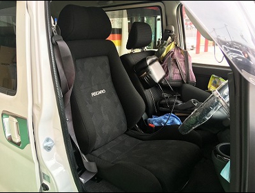 TOYOTA�@�s�N�V�X�o���i2020�N�j�@�Ɂ@RECARO�i���J���j�@�G���S���hD�@BK�@����