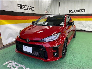 TOYOTA�@GR�����X�@RZ�@GXPA16�i2020�N�j�@�Ɂ@RECARO�i���J���j�@SR-7�@GK100�@BK/RED�@����