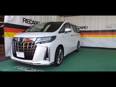 TOYOTA�@�A���t�@�[�h�@AYH30WW�@�Ɂ@RECARO�i���J���j�@�X�^�C��DC�@BK�@����