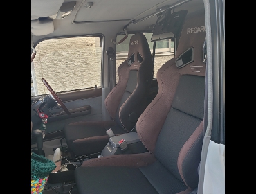 TOYOTA�@�����h�N���[�U�[�v���h�@KZJ78W�i1995�N�j�@�Ɂ@RECARO�i���J���j�@SR-7F�@GU100�@�u���E���@A/R�@�~���E�@����