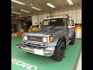 TOYOTA�@�����N��70�i1997�N�j�@�Ɂ@RECARO�i���J���j�@SR-7F�@GK100�@BK/�u���[�@����