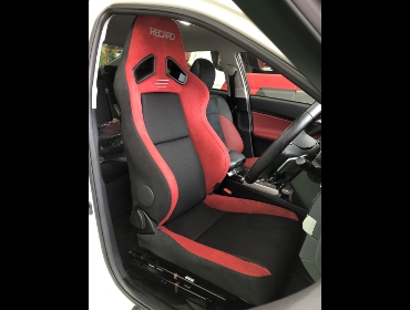 TOYOTA�@�}�[�NX�@GRX133�i2019�N�j�@�Ɂ@RECARO�i���J���j�@SR-7F�@GU100H�@RED�@A/R�^�C�v�@���ʃV���[�g���H�@����