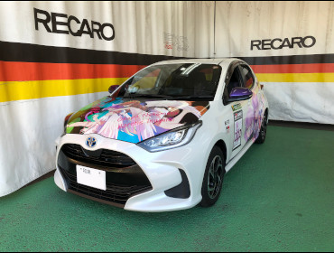 TOYOTA�@�����X�@�n�C�u���b�h�@MXPH10�i2020�N�j�@�Ɂ@RECARO�i���J���j�@SR-7�@GK100�@BK/RED�@����