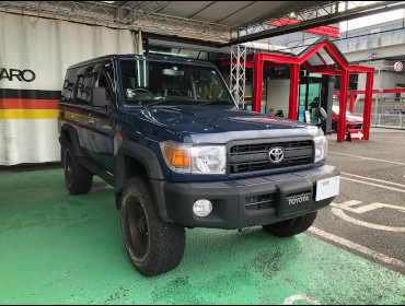 TOYOTA�@�����h�N���[�U�[70�@GRJ76K�i2015�N�j�@�Ɂ@RECARO�i���J���j�@TS-G�@GK�@BK/SIL�@����