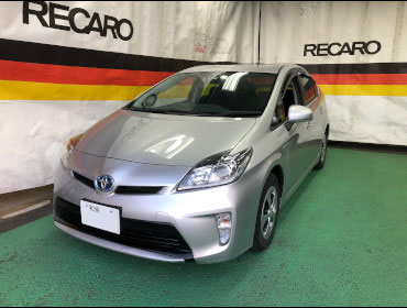 TOYOTA�@�v���E�X30�@�Ɂ@RECARO�i���J���j�@�G���S���hLD�@BK�@�V�[�g�q�[�^�[�t���@����
