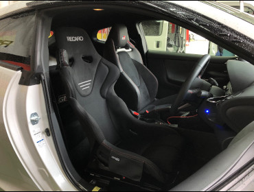 TOYOTA�@GR�����X�@GXPA16�i2020�N�j�@�Ɂ@RECARO�i���J���j�@RS-G�@GK�@BK/BK�@�V�[�g�q�[�^�[�t���@����