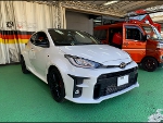 TOYOTA�@GR�����X�@GXPA16�i2021�N�j�@�Ɂ@RECARO�i���J���j�@SR-6�@GK100S�@BK/RED�@����