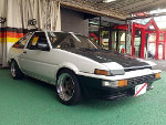 TOYOTA�@�X�v�����^�[�g���m�@AE86�i1984�N�j�@�Ɂ@RECARO�i���J���j�@SR-7�@GK100�@BK/RED�@����