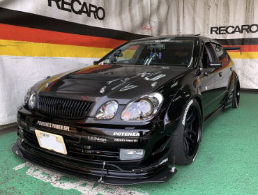 TOYOTA�@�A���X�g�@JZS161�i1997�N�j�@�Ɂ@RECARO�i���J���j�@SR-7�@GK100�@BK/�u���[�@�~���E�@����
